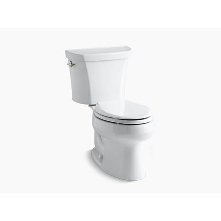 KOHLER Elongated Dual-Flush Toilet 3988-0